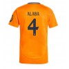 Real Madrid David Alaba #4 Auswärtstrikot 2024-25 Kurzarm